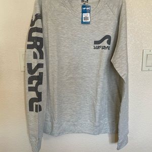 NWT long sleeve pullover sweatshirt surf style